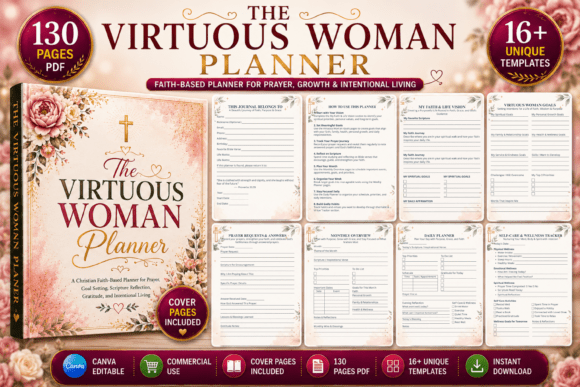 15000+ Canva Templates Bundle, 2027 KDP Planner Journal Templates, Editable Printable PDF, Commercial Use Digital Download