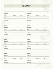 2027–2028 Monthly Planner Printable | Purple Floral 24-Month Calendar | Digital PDF Organizer