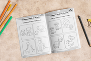 Math Worksheet Bundle for Kids, 500+ Pages Printable Math Activities, Preschool to Grade 3, Editable AI & PDF Files, Homeschool Resource