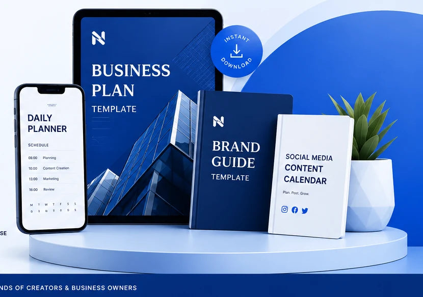 NIODIGITAL digital product mockups